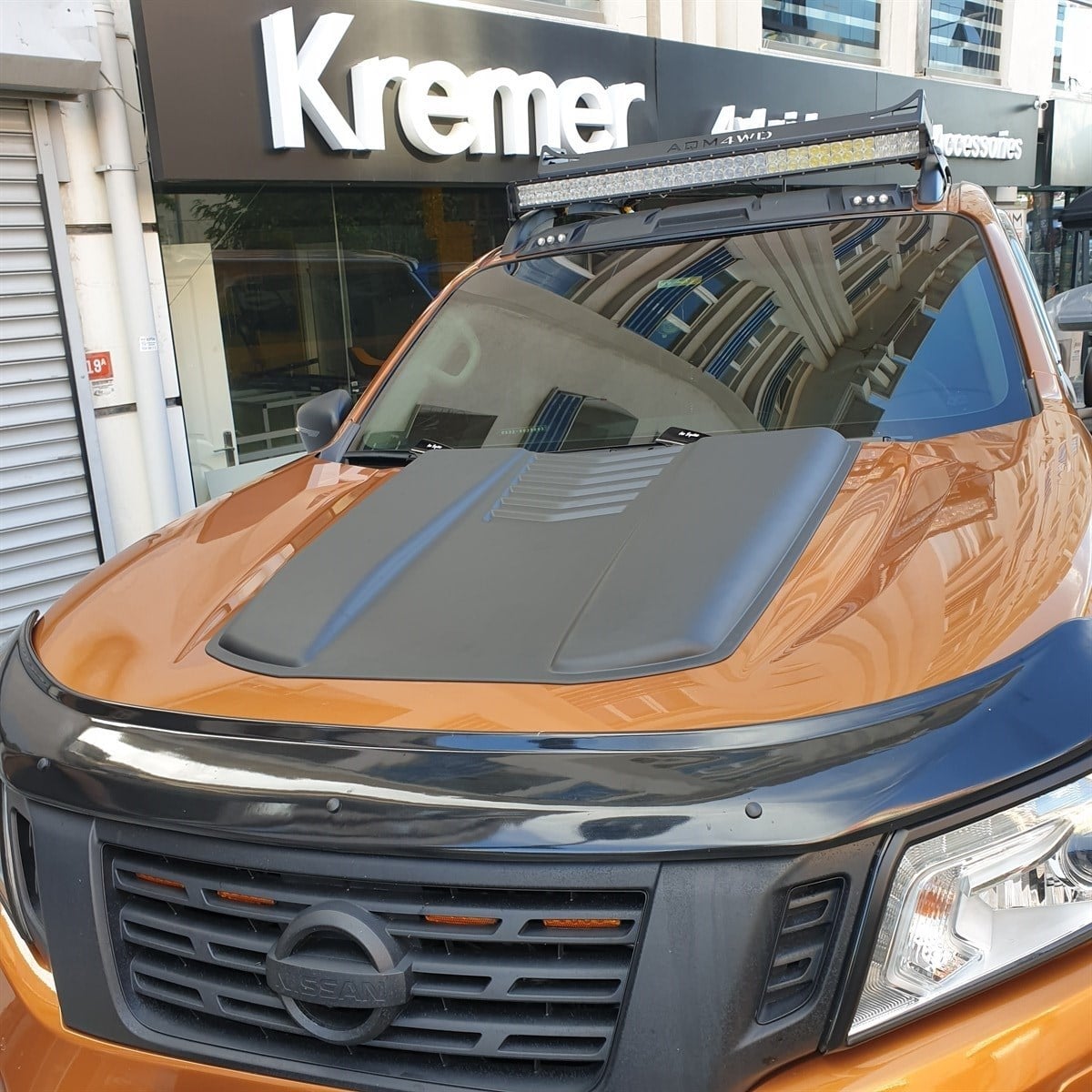 Nissan Navara Kaput Kaplama Scoop ABS Plastik