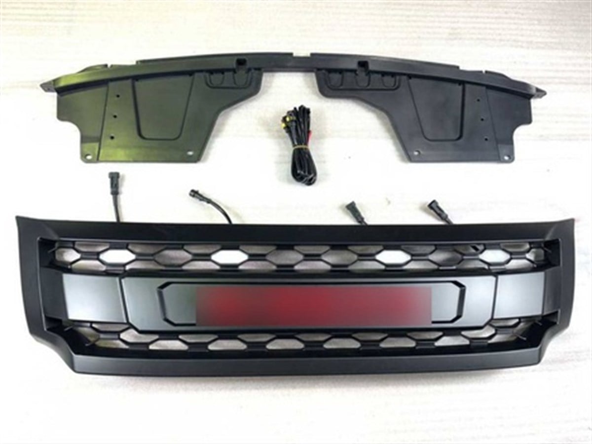 Nissan Navara NP300 Ledli Panjur Siyah 2015- 2020 (Dizayn B)