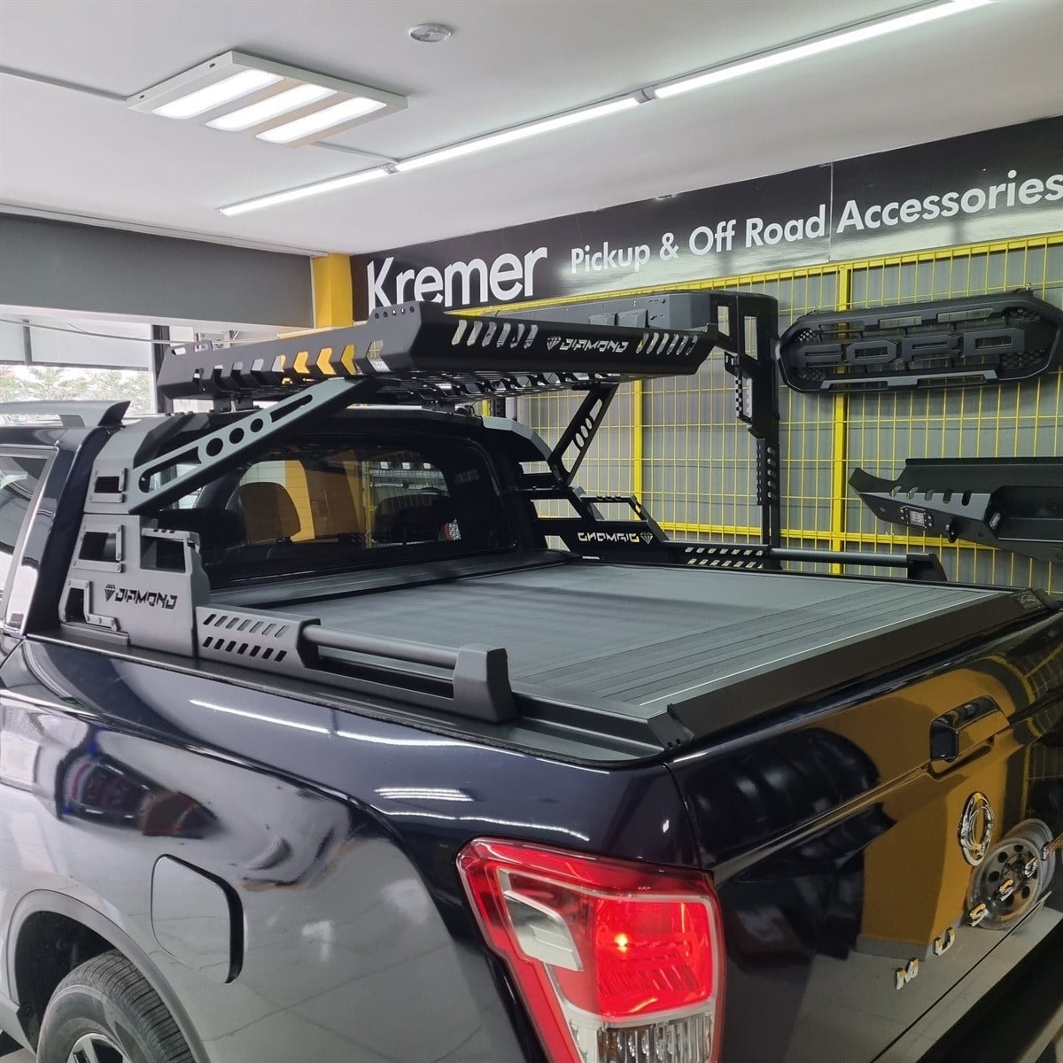 SsangYong Musso Grand Kasa üstü  Sepetli Rollbar