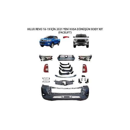 Toyota Hilux 2016-2020 İçin 2021 Yeni Kasa Dönüşüm Body Kit (Facelift)   