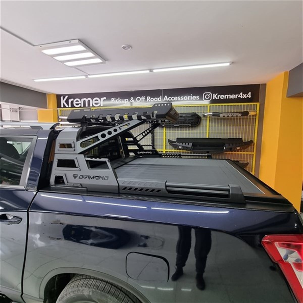 Volkswagen Amarok Sepetli Rollbar DİAMOND (RB042)