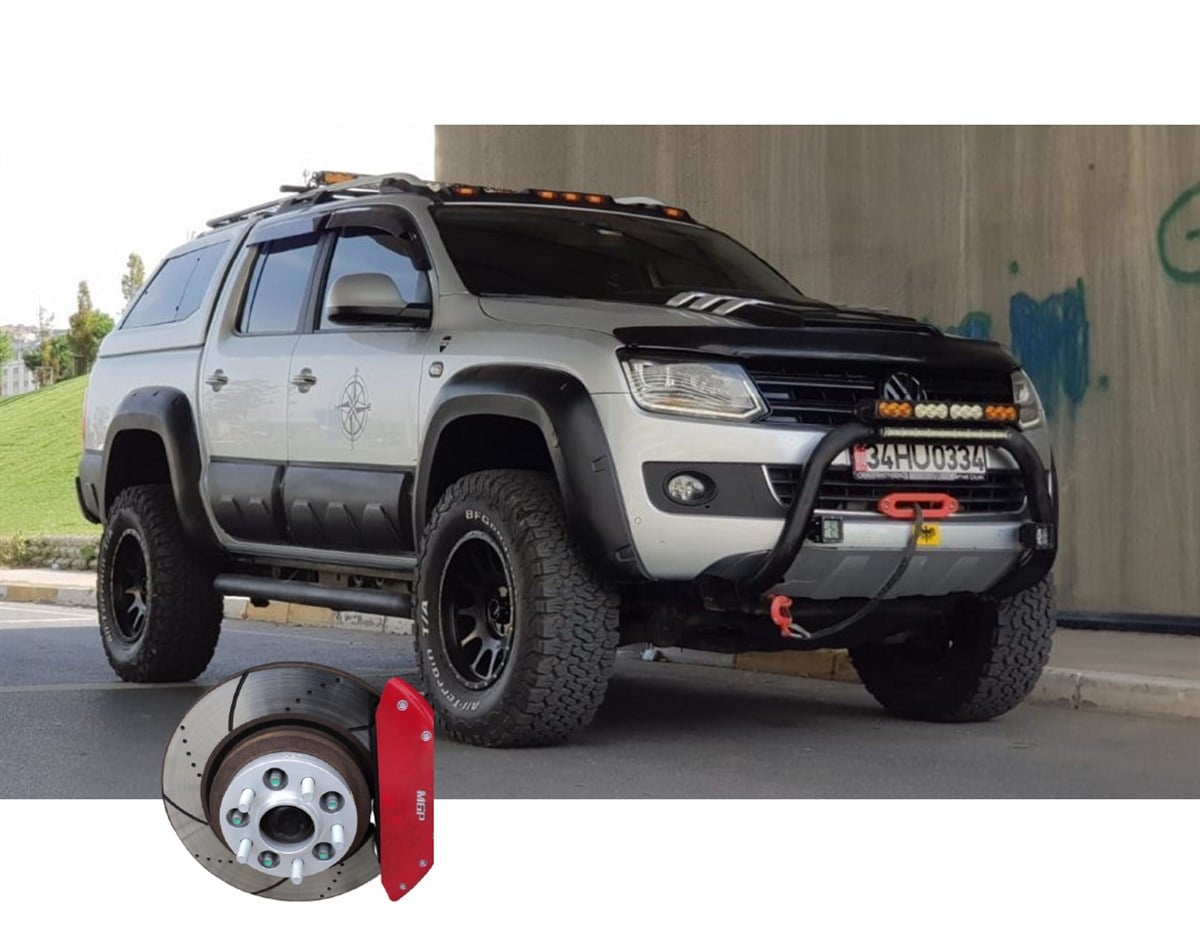 Volkswagen Amarok Spacer Flanş Kiti 3-4-5 cm (Spacer Kit ve Montaj Uygulama İmkânı)