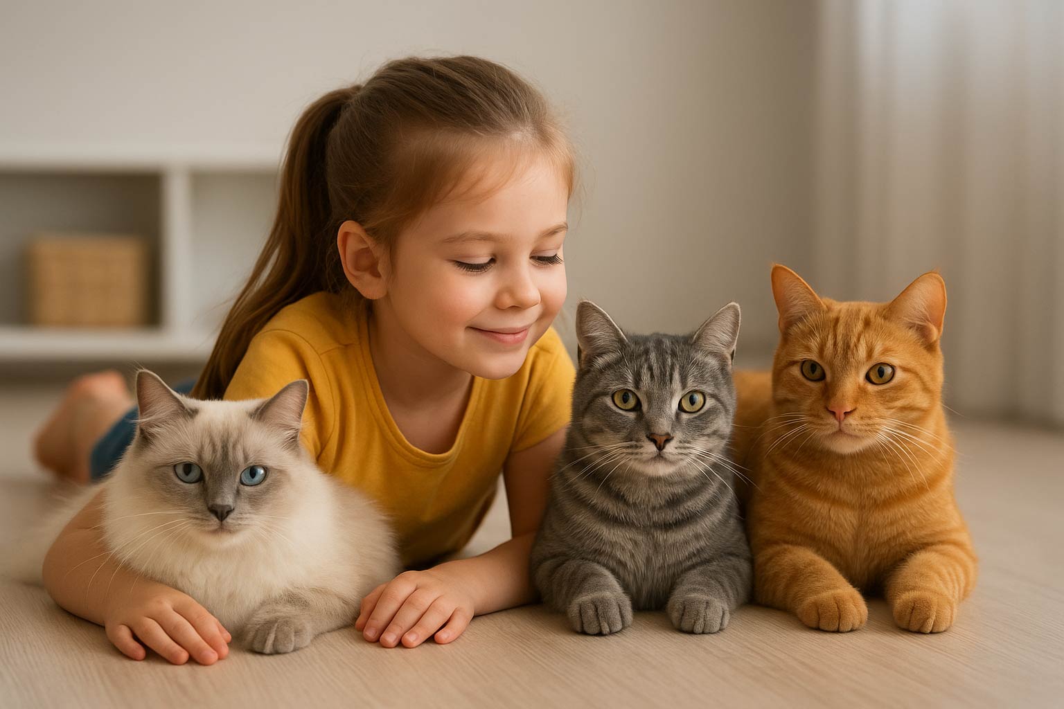 Çocuklarla En İyi Anlaşan Kedi Türleri Hangileri?