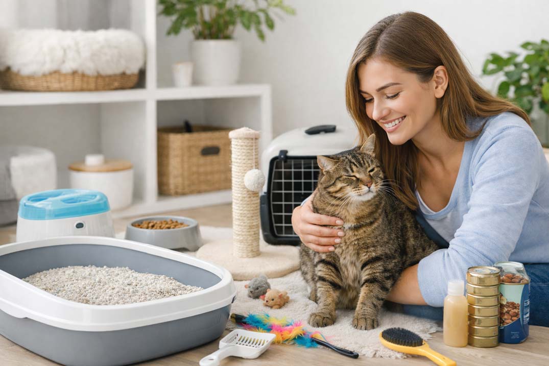 Evde Kedi Bakımı İçin Gerekli Malzemeler