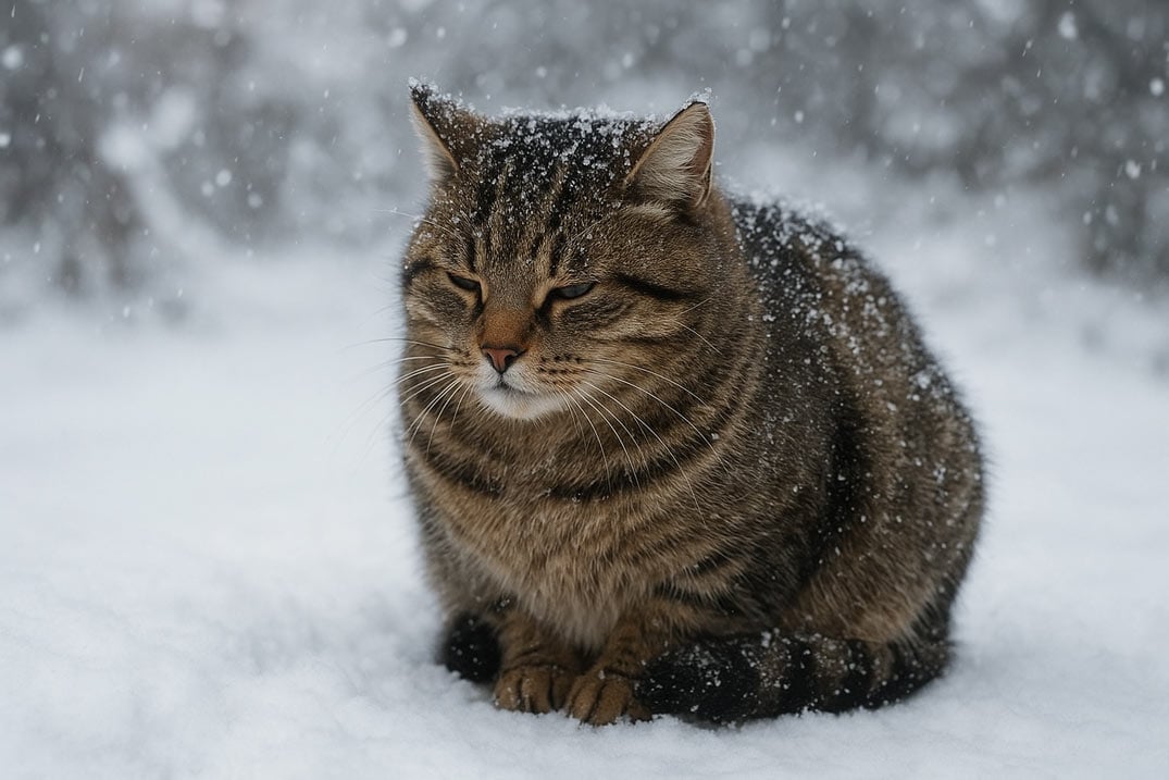 Kediler Üşür mü? Soğuk Havada Kedilerin Üşüme Belirtileri