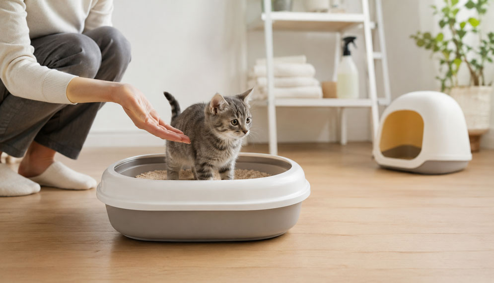 Evde Kedi Tuvalet Eğitimi Nasıl Verilir? Adım Adım Rehber