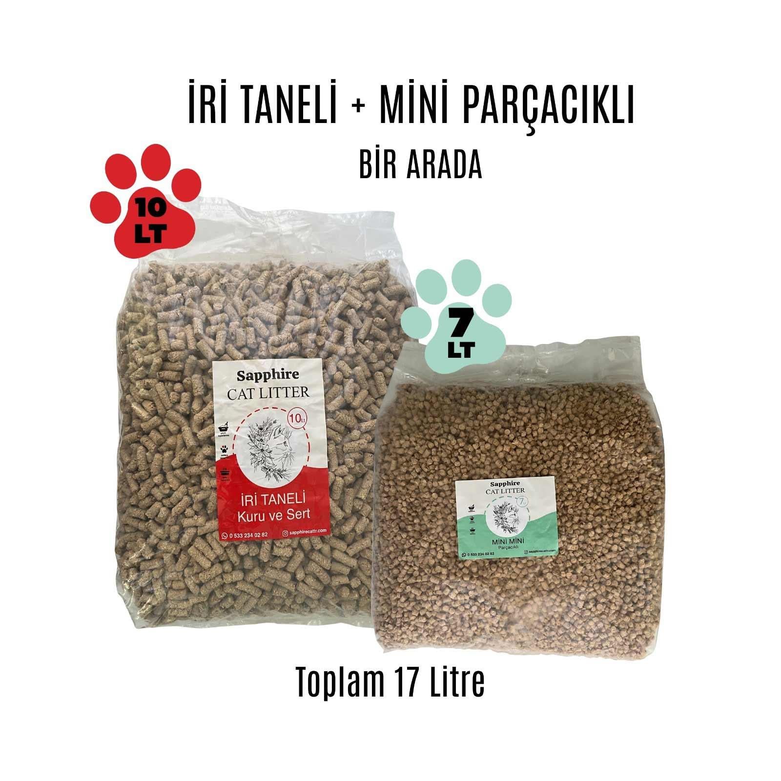 İri Taneli - Mini Parçacıklı Bir Arada 17 lt