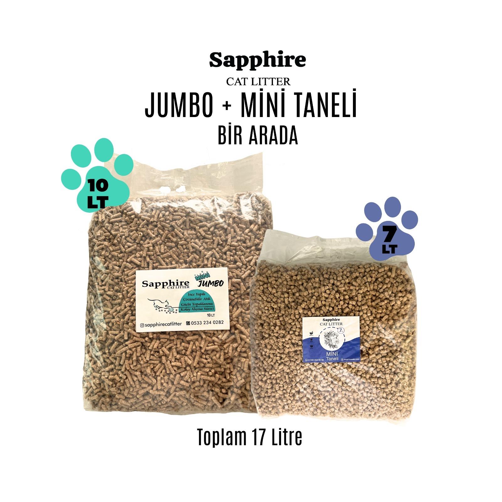 Jumbo - Mini Taneli Kedi Kumu 17 Lt