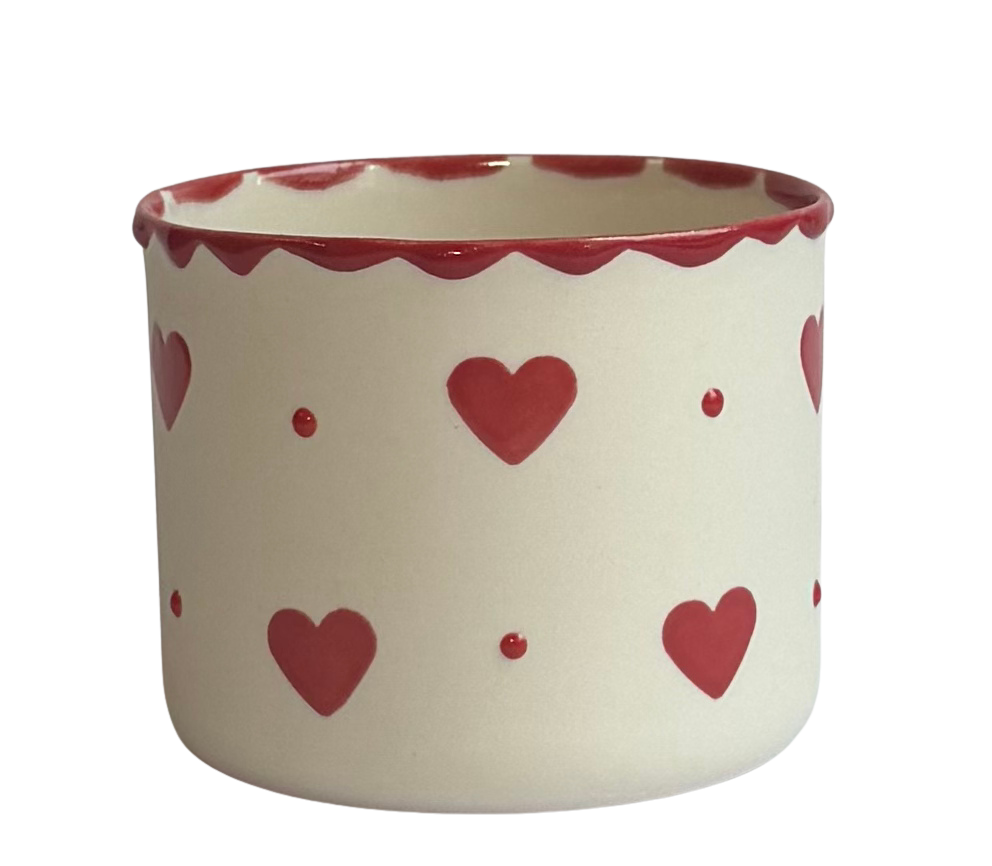 LOVE NO 2/MEDIUM PORSELEN BARDAK