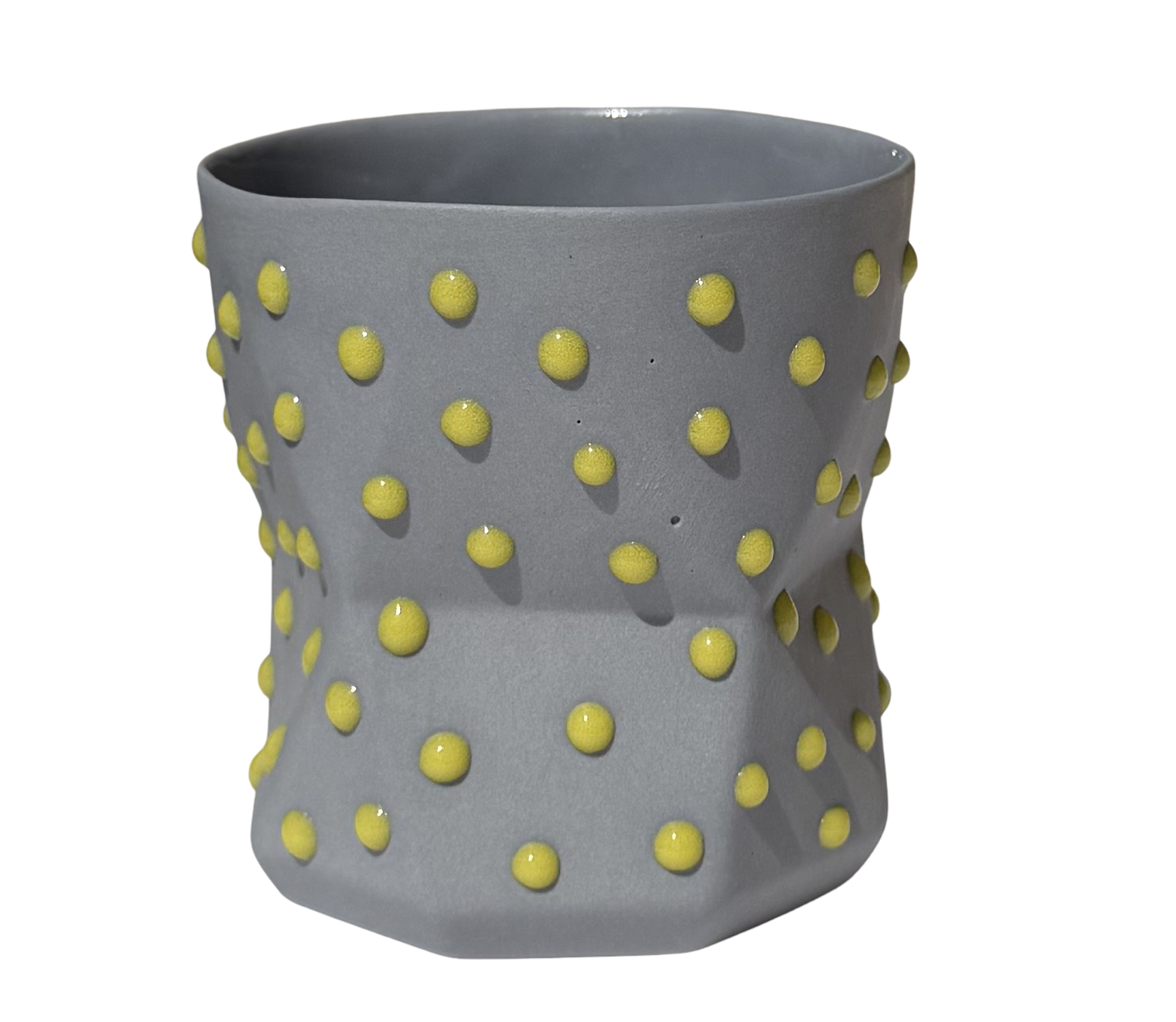 OTTO- BLUE JEAN/YELLOW PORSELEN BARDAK