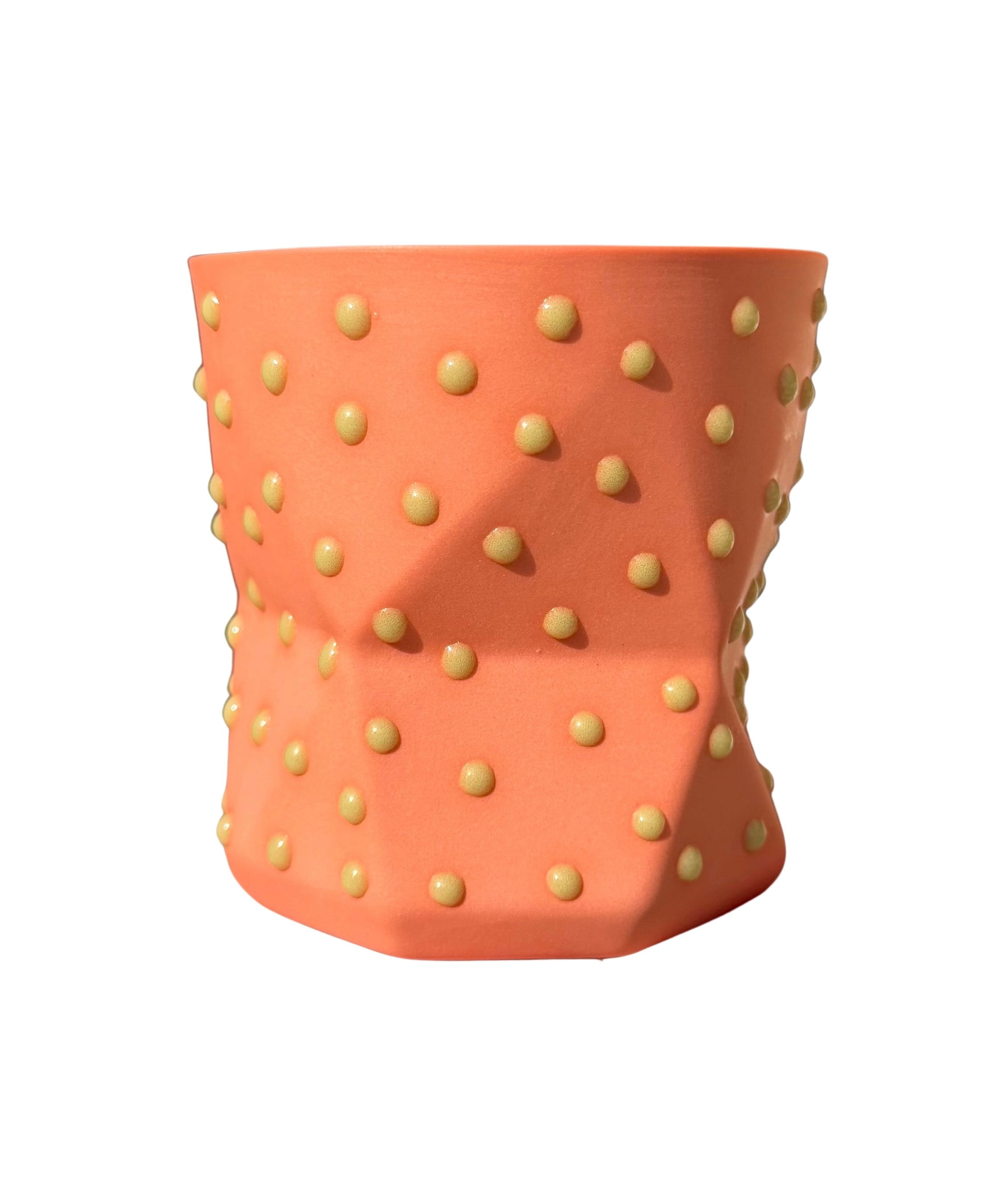 OTTO-ORANGE/MINT PORSELEN BARDAK