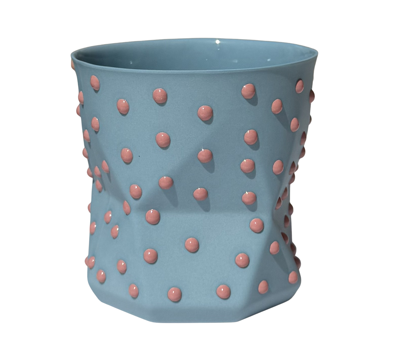OTTO-SKY BLUE/BLUSH PORSELEN BARDAK