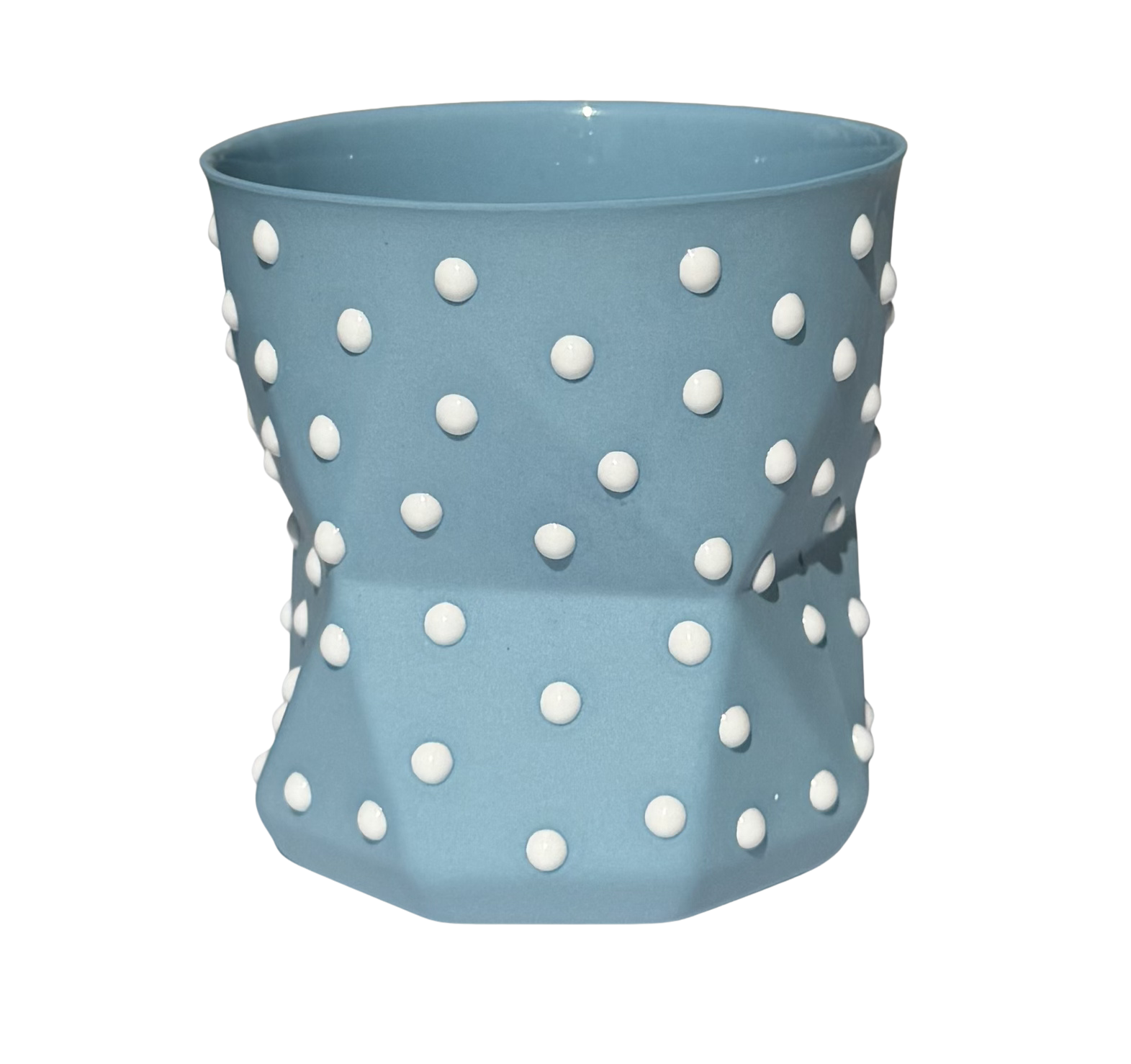 OTTO-SKY BLUE/WHITE PORSELEN BARDAK