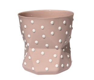 OTTO-BLUSH/WHITE PORSELEN BARDAK