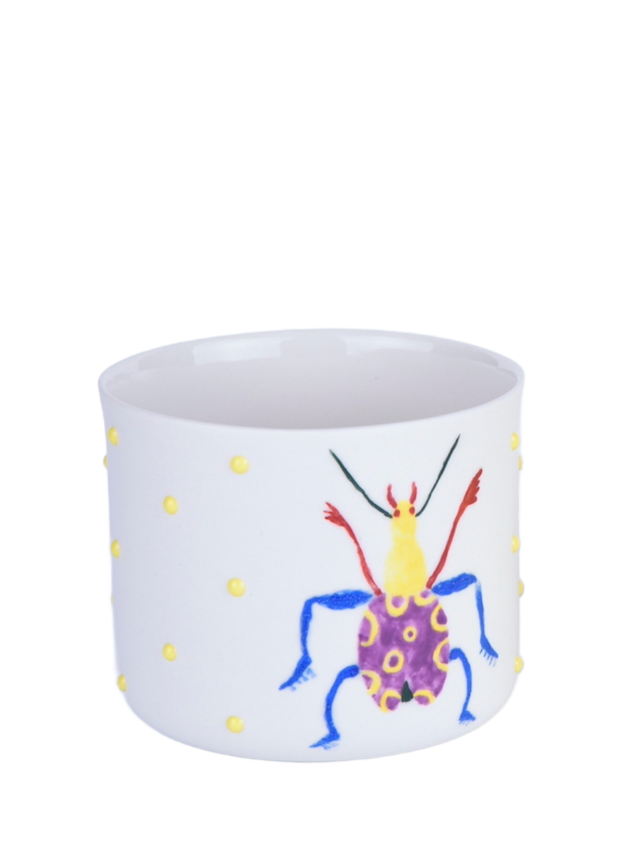 GAIA-BEETLE/ YELLOW DOT SHORT