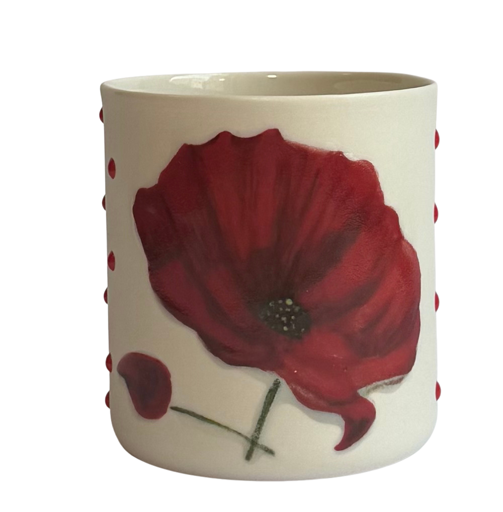 GAIA-POPPY/LARGE PORSELEN BARDAK
