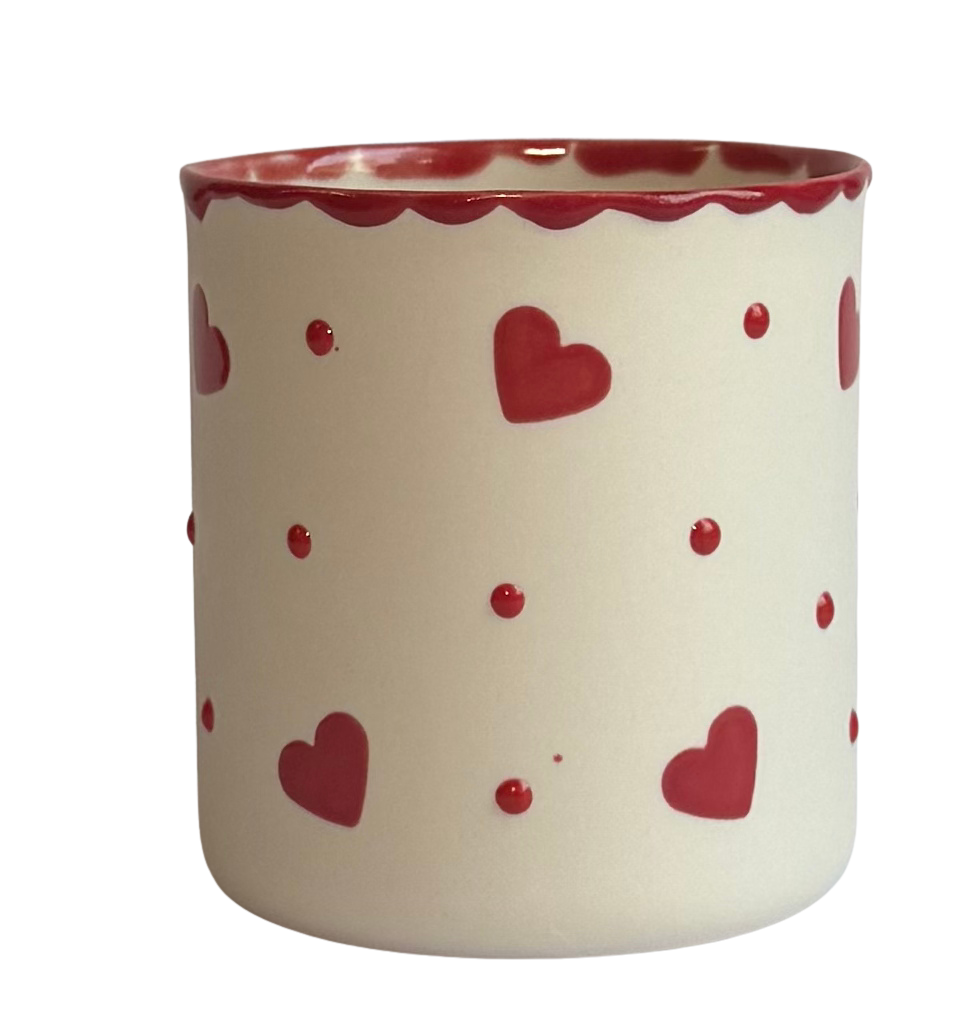 LOVE NO 1/ LARGE PORSELEN BARDAK