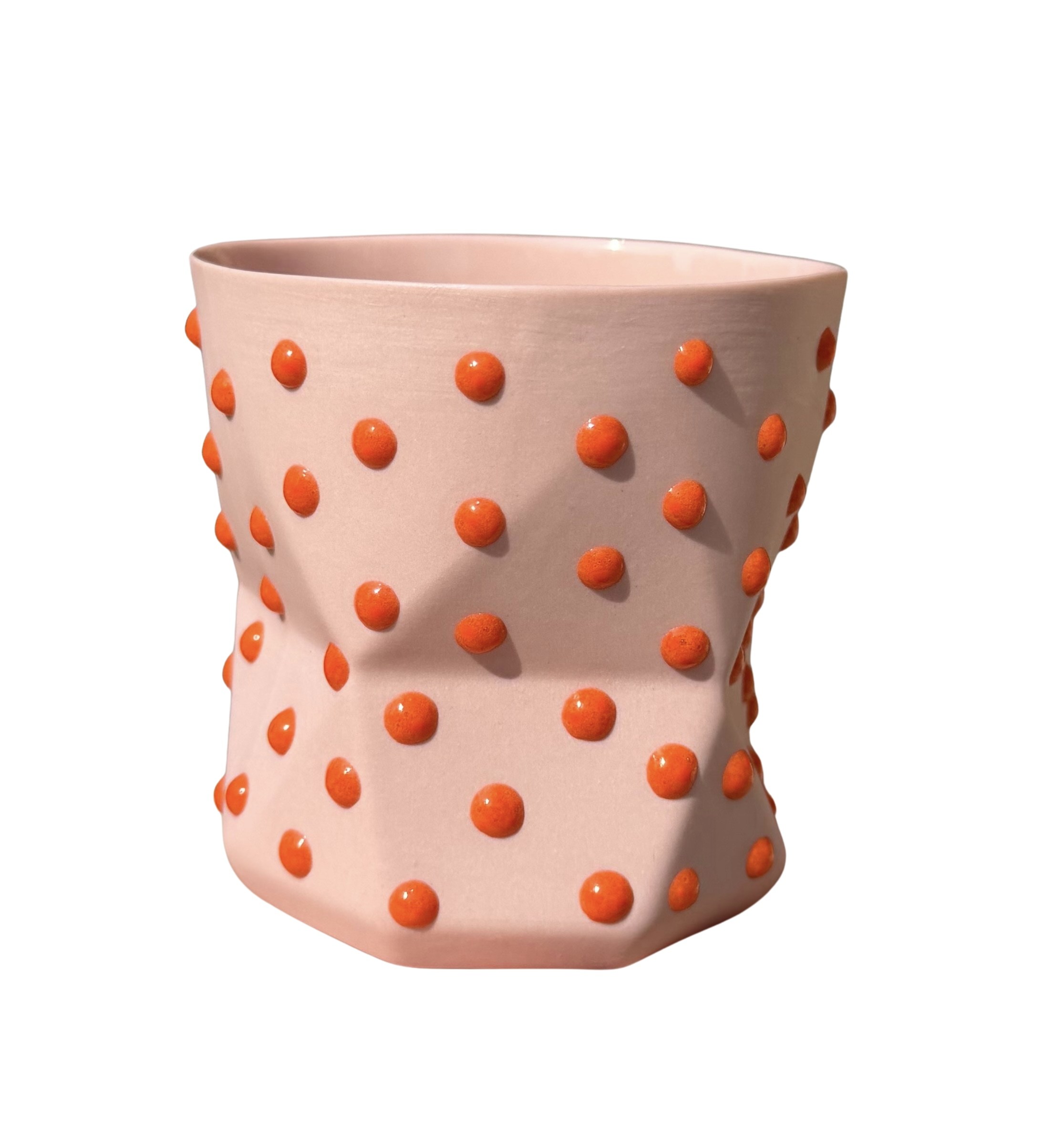 OTTO-BLUSH/ORANGE PORSELEN BARDAK