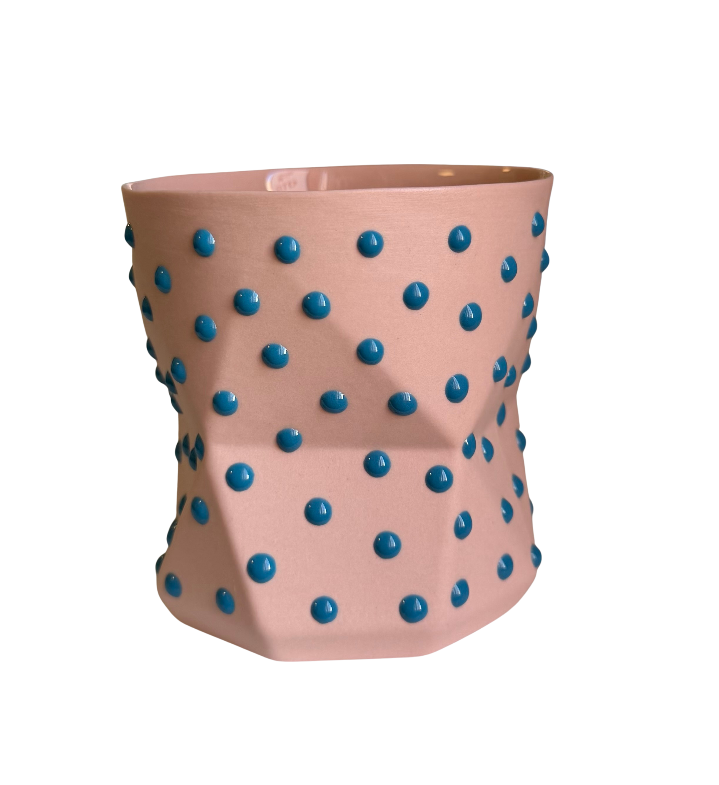 OTTO-BLUSH/SKY BLUE  PORSELEN BARDAK