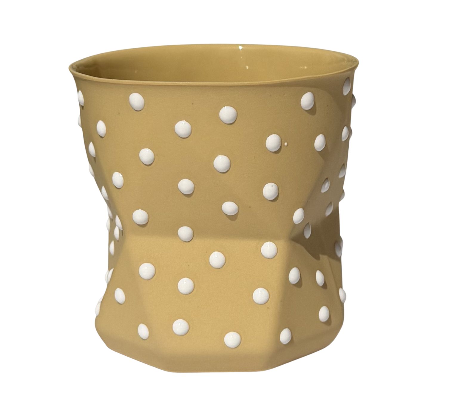 OTTO-HONEY MUSTARD/WHITE PORSELEN BARDAK