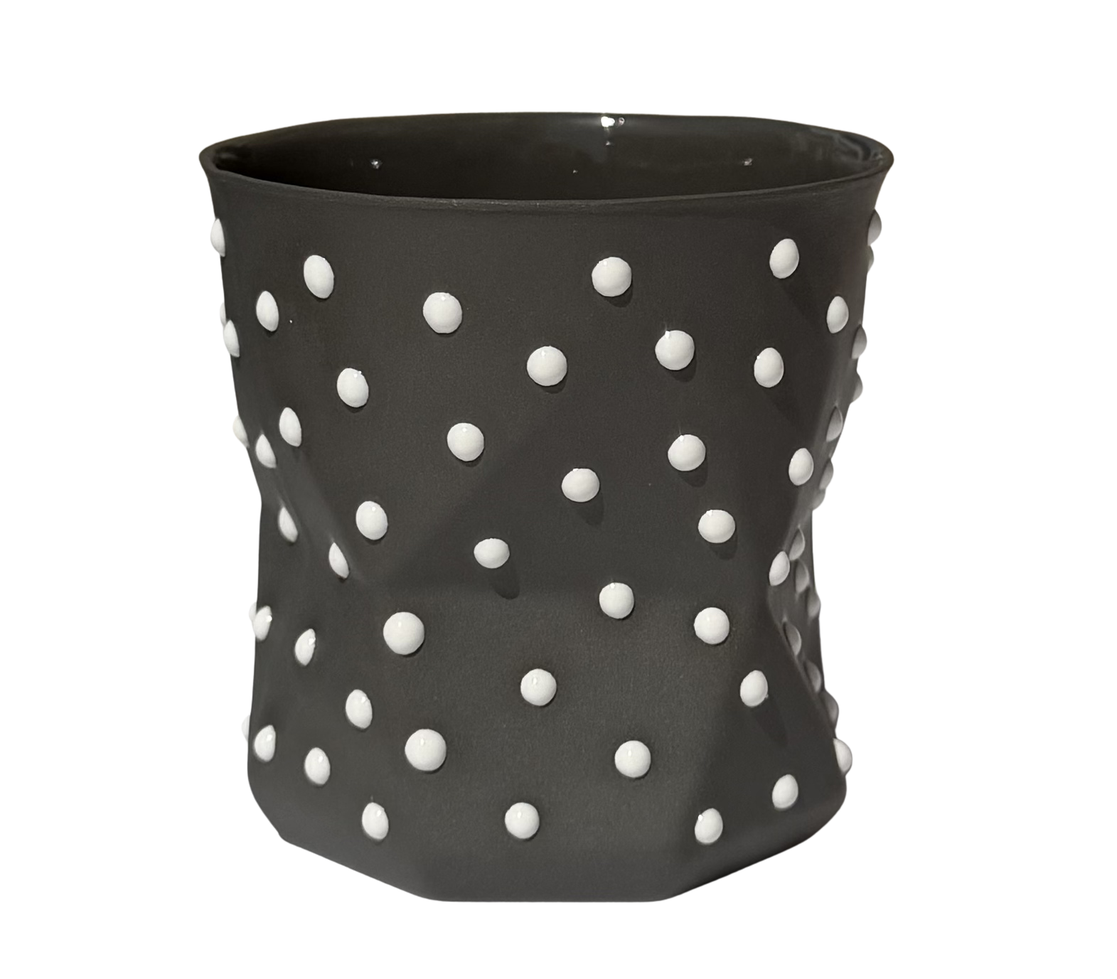 OTTO-MIDNIGHT/WHITE PORSELEN BARDAK