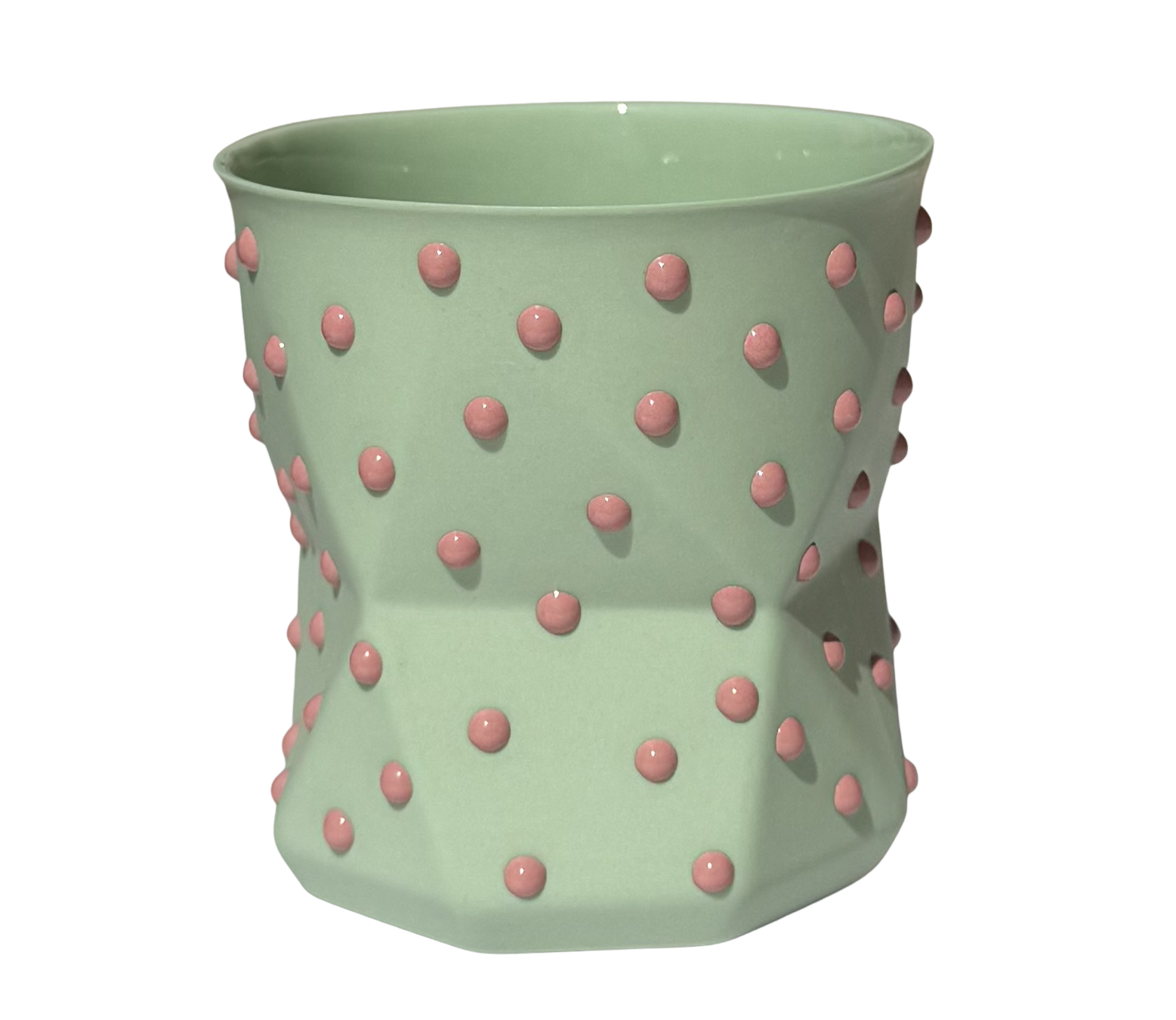 OTTO- MINT/PINK PORSELEN BARDAK