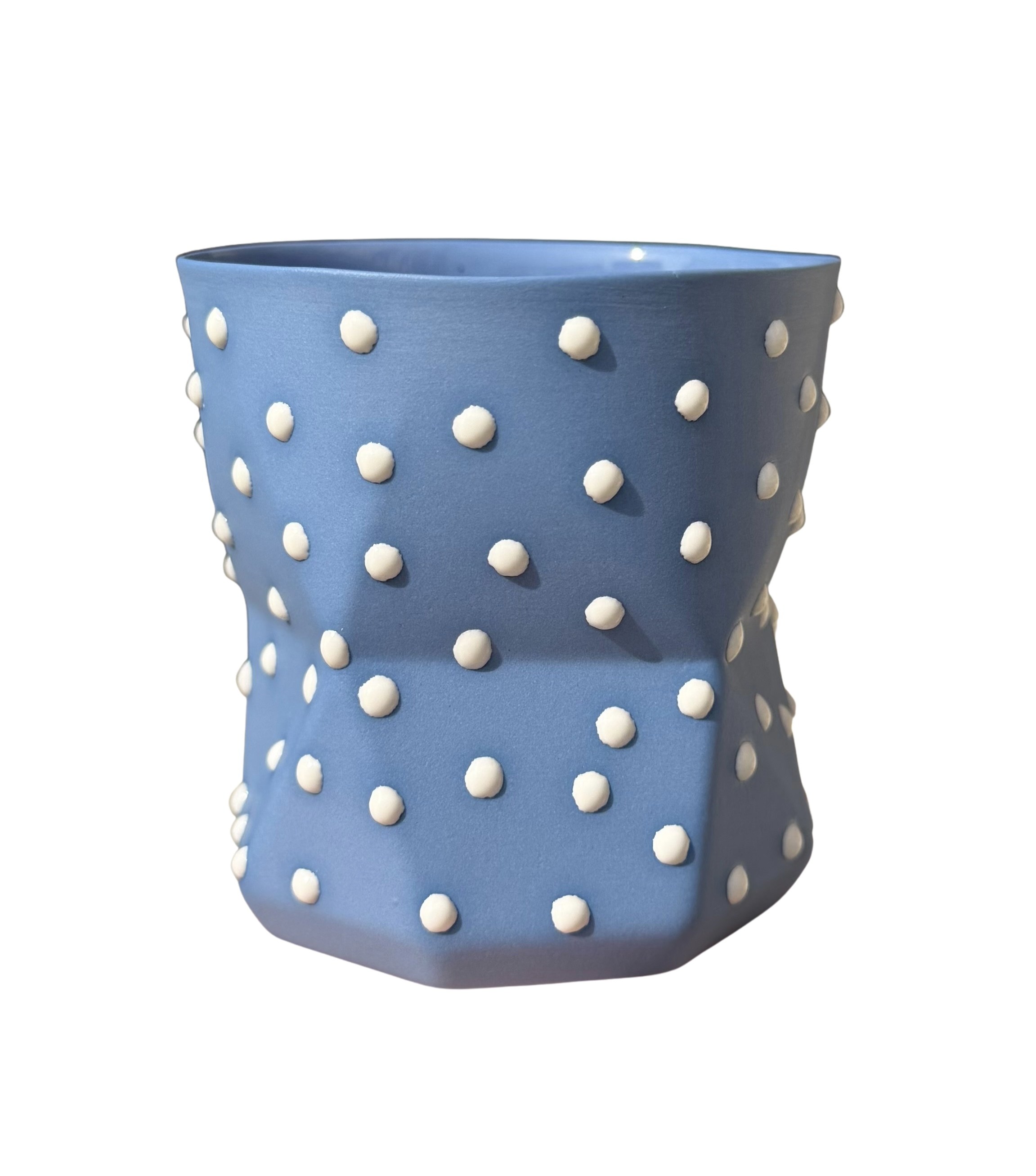 OTTO-OCEAN BLUE/WHITE  PORSELEN BARDAK