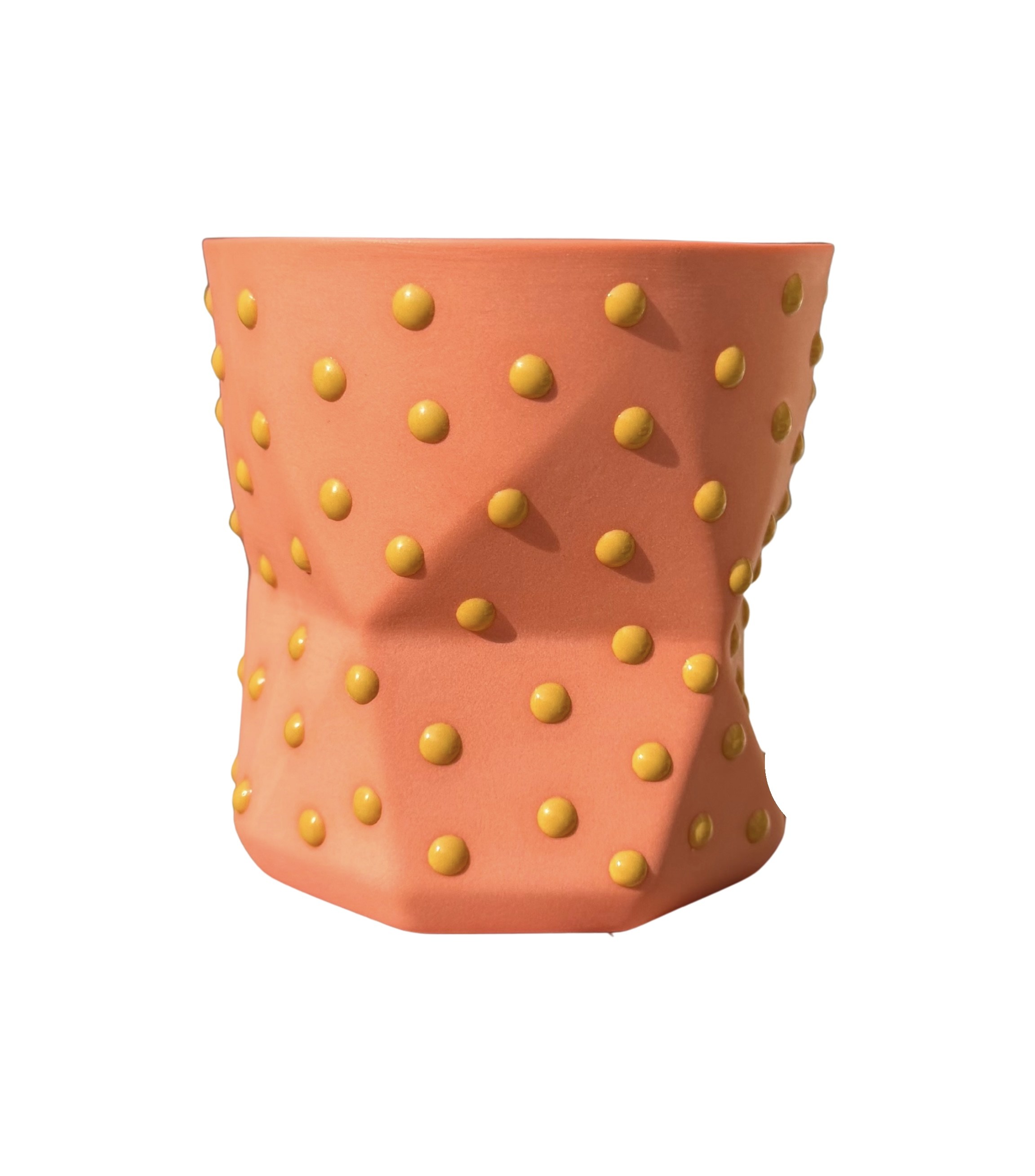 OTTO-ORANGE/HONEY MUSTARD  PORSELEN BARDAK