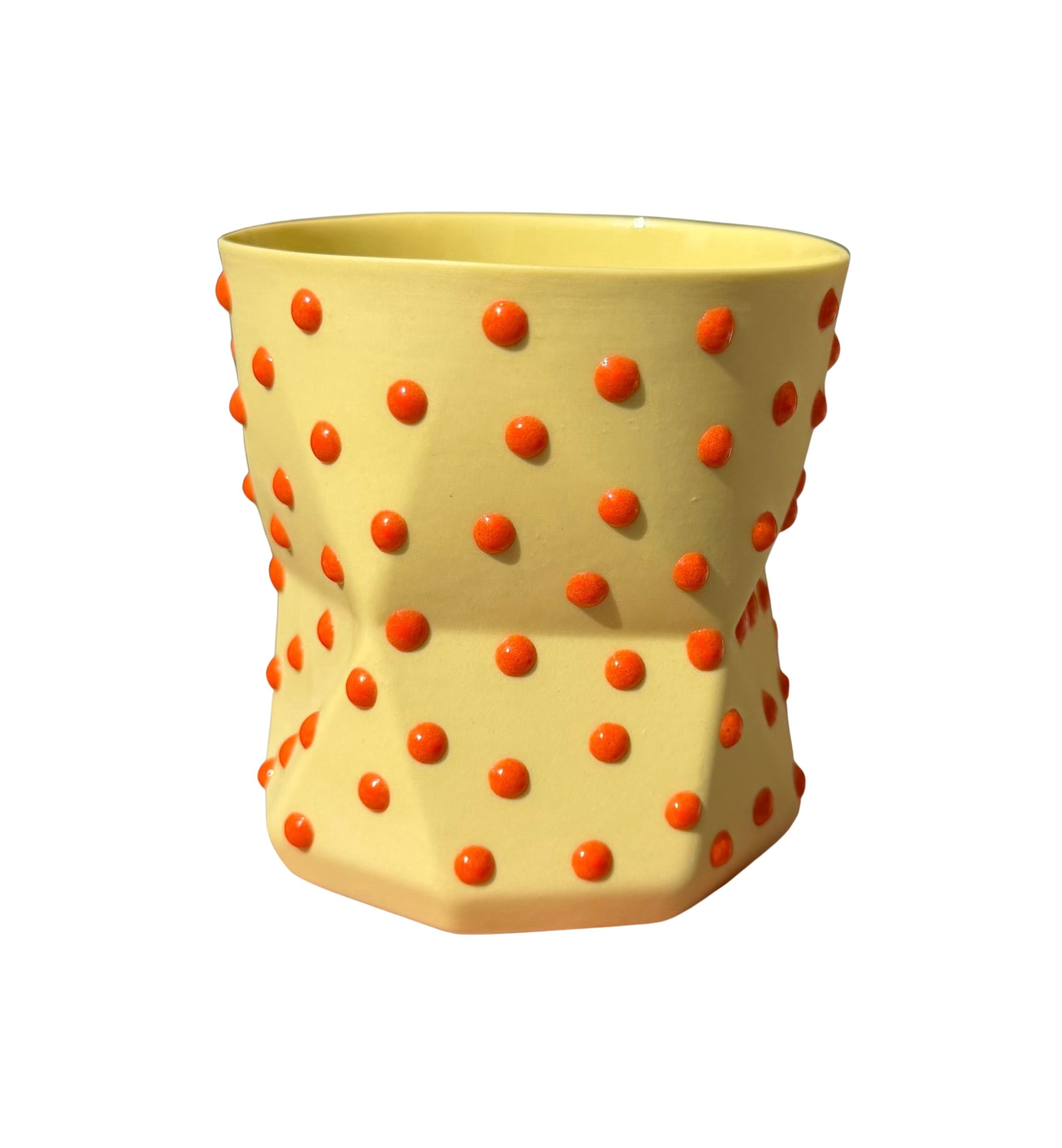 OTTO-SUNSHINE/ORANGE PORSELEN BARDAK
