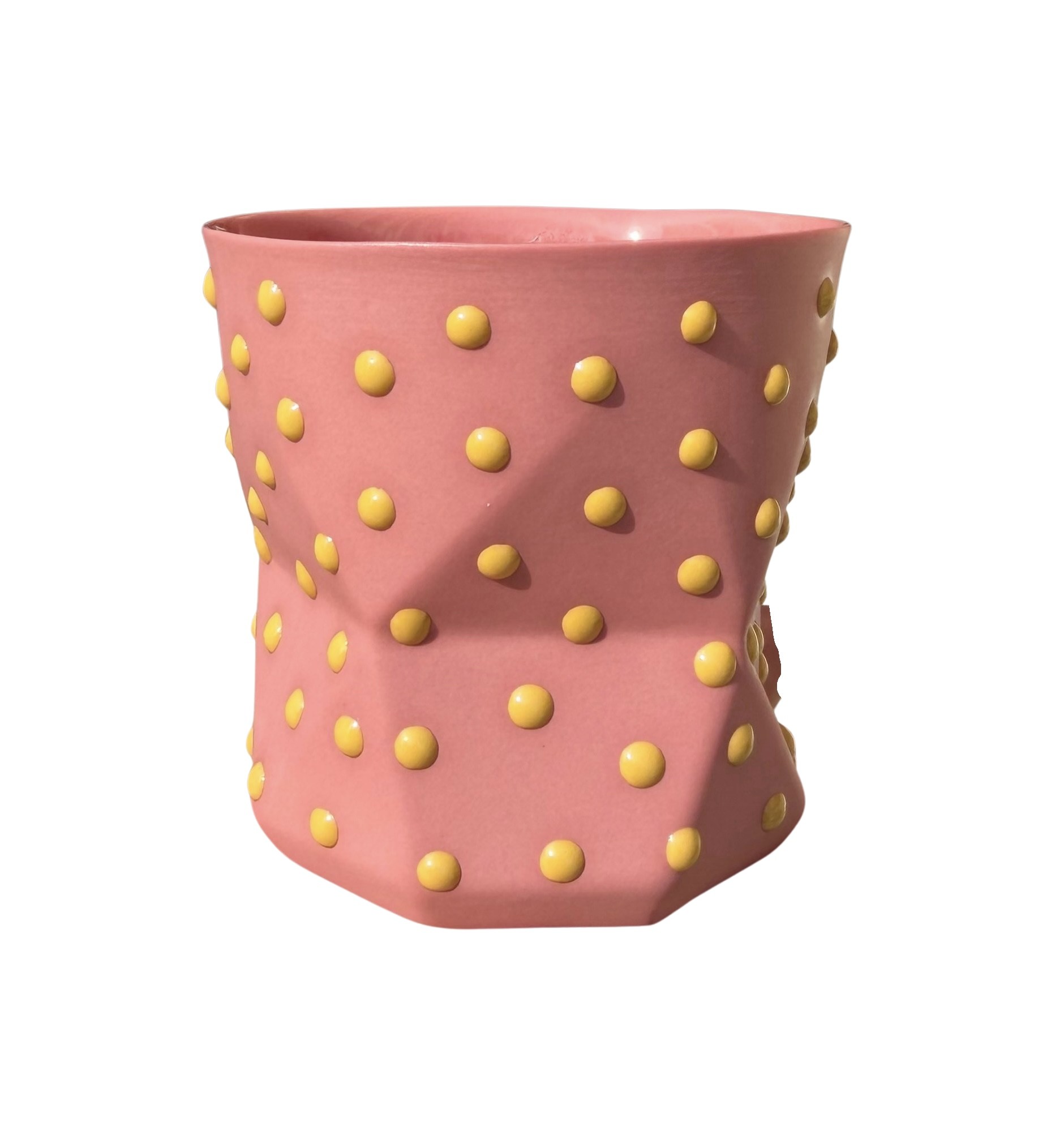 OTTO-WILD BERRY/HONEY MUSTARD  İÇİ BATİK DESENLİ PORSELEN BARDAK