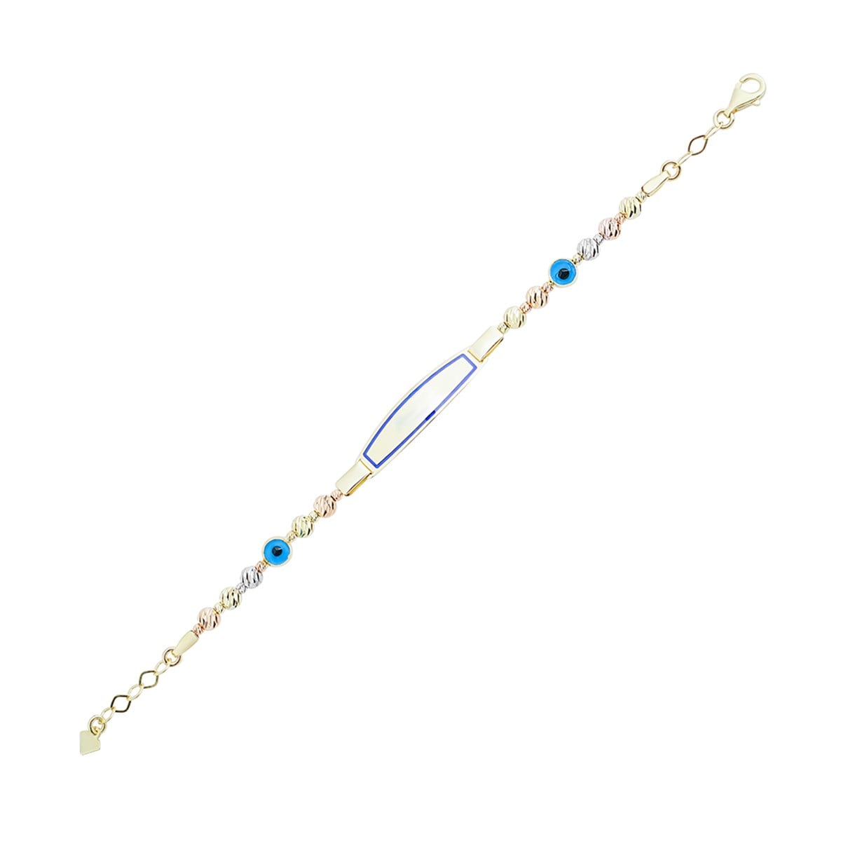 Mavi Mineli Çocuk Künyesi