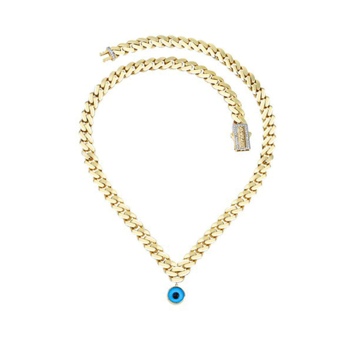 Altın Göz Bebeğim Kolye