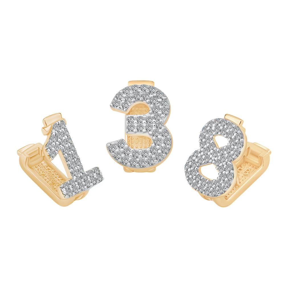 Rakam 9mm Bileklik Charm 