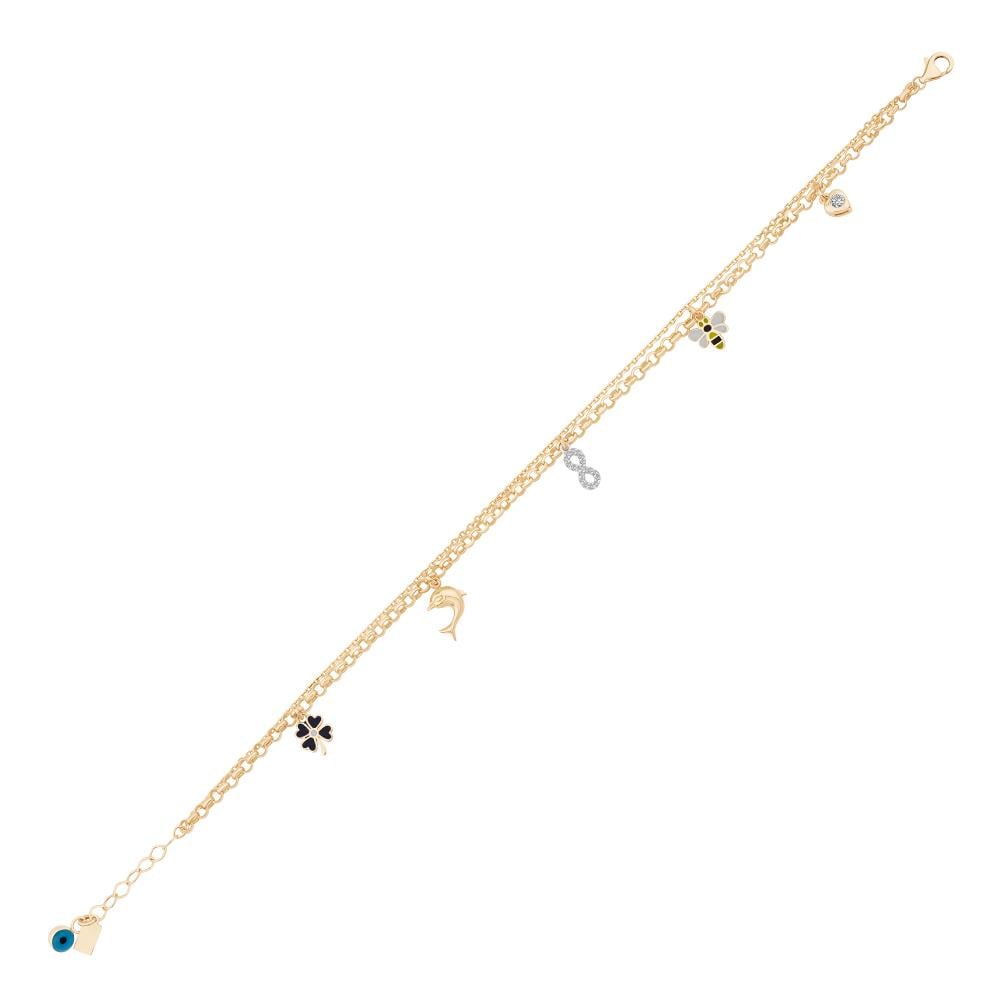 Sonsuzluk Şans Altın Halhal