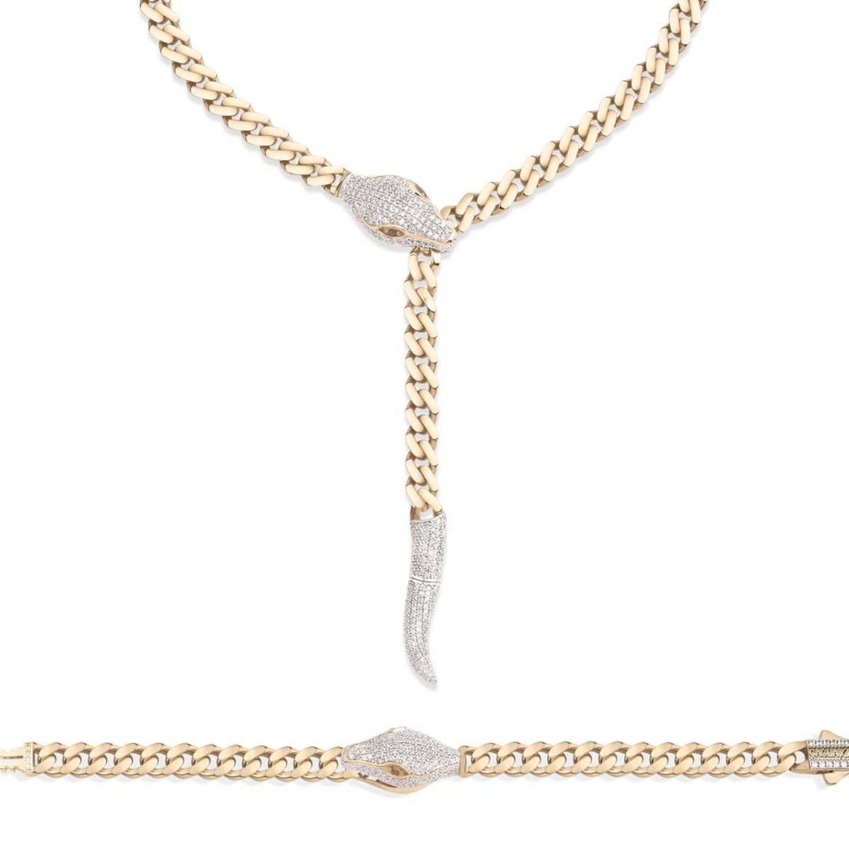 Taşlı Yılan Figürlü Gurmet Set