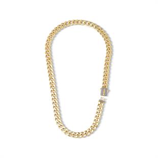 11mm Altın Gurmet Zincir