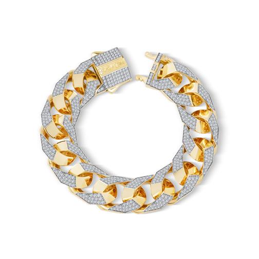 15 mm Taşlı Piramit Gurmet Bileklik