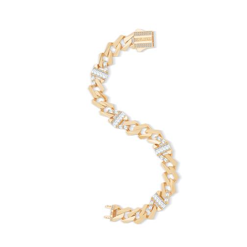 9mm Baget Taşlı Altın Gurmet Set