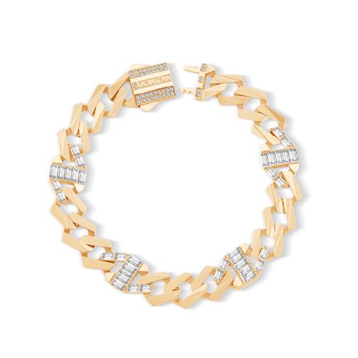 9mm Baget Taşlı Altın Gurmet Set