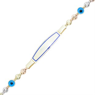 Mavi Mineli Çocuk Künyesi