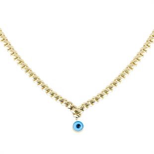 Altın Göz Bebeğim Kolye