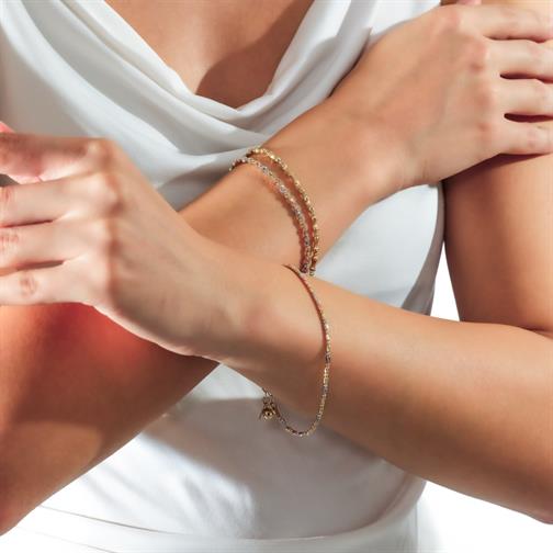 Kalemli Top Altın Bileklik