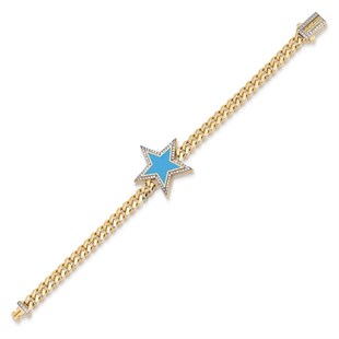 Mavi Mineli Yıldız Gurmet Set