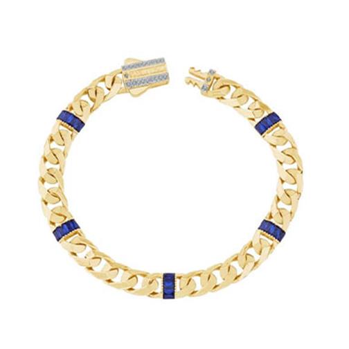 Mavi Taşlı Gurmet Bileklik 