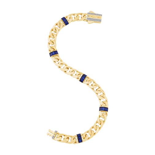 Mavi Taşlı Gurmet Bileklik 