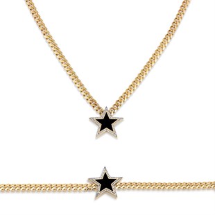 Siyah Mineli Yıldız Gurmet Set