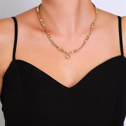 Tasarım Silindir Kolye 