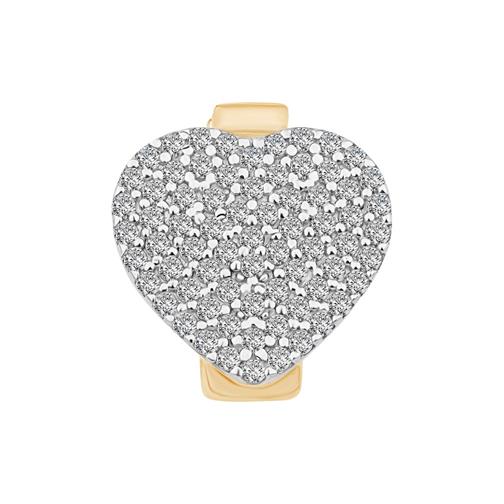 Taşlı Kalp 9mm Bileklik Charm
