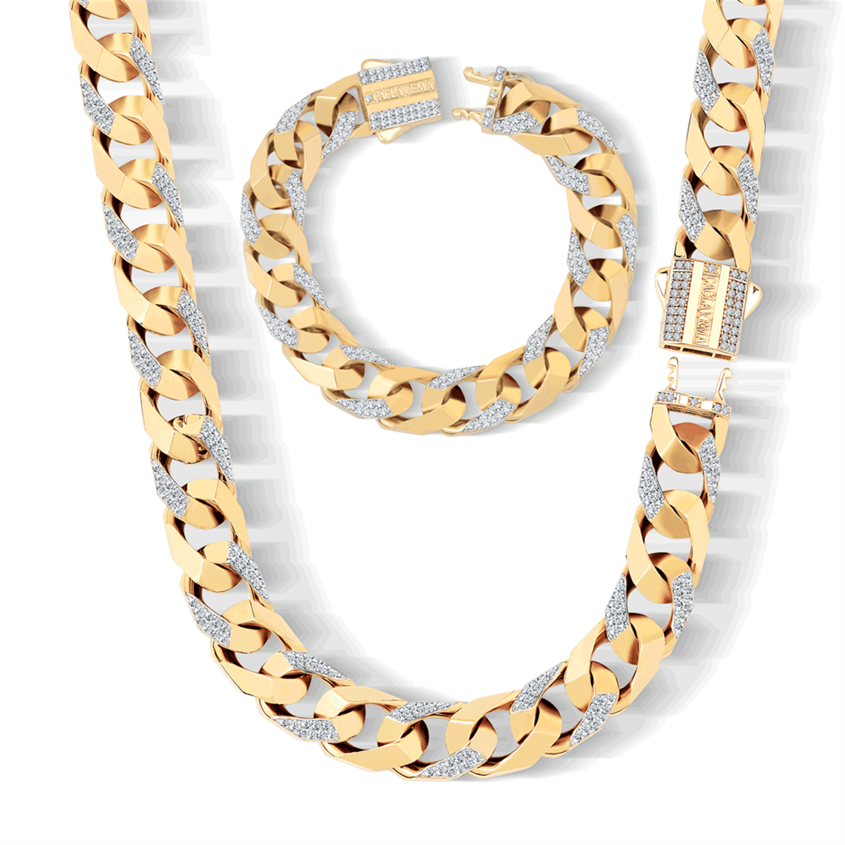 11mm Taşlı Piramit Gurmet Set