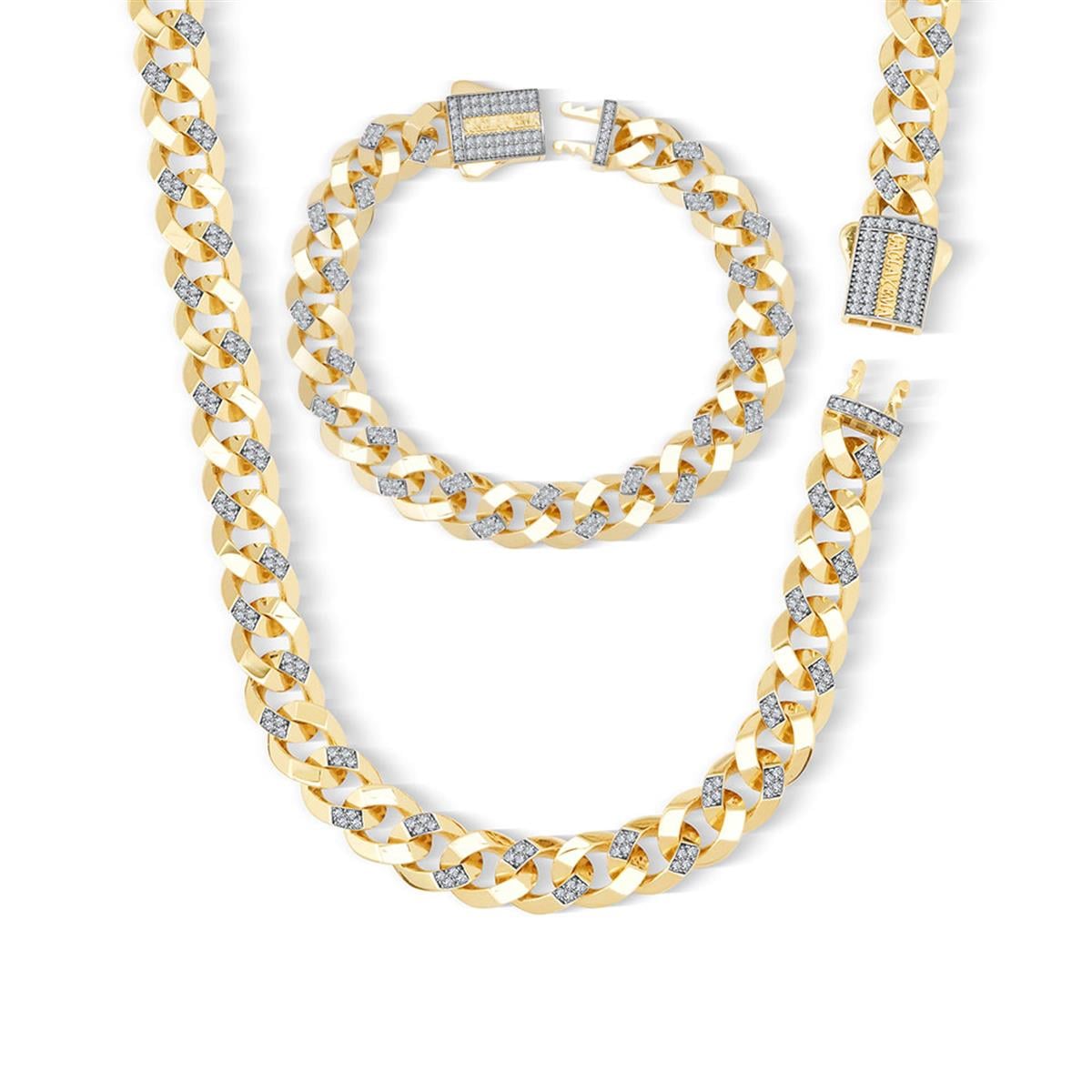 9mm Altın Taşlı Gurmet Set